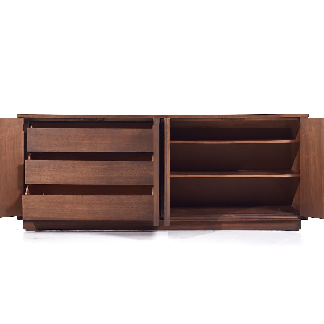 Broyhill Brasilia Walnut Credenza — alternate view 5