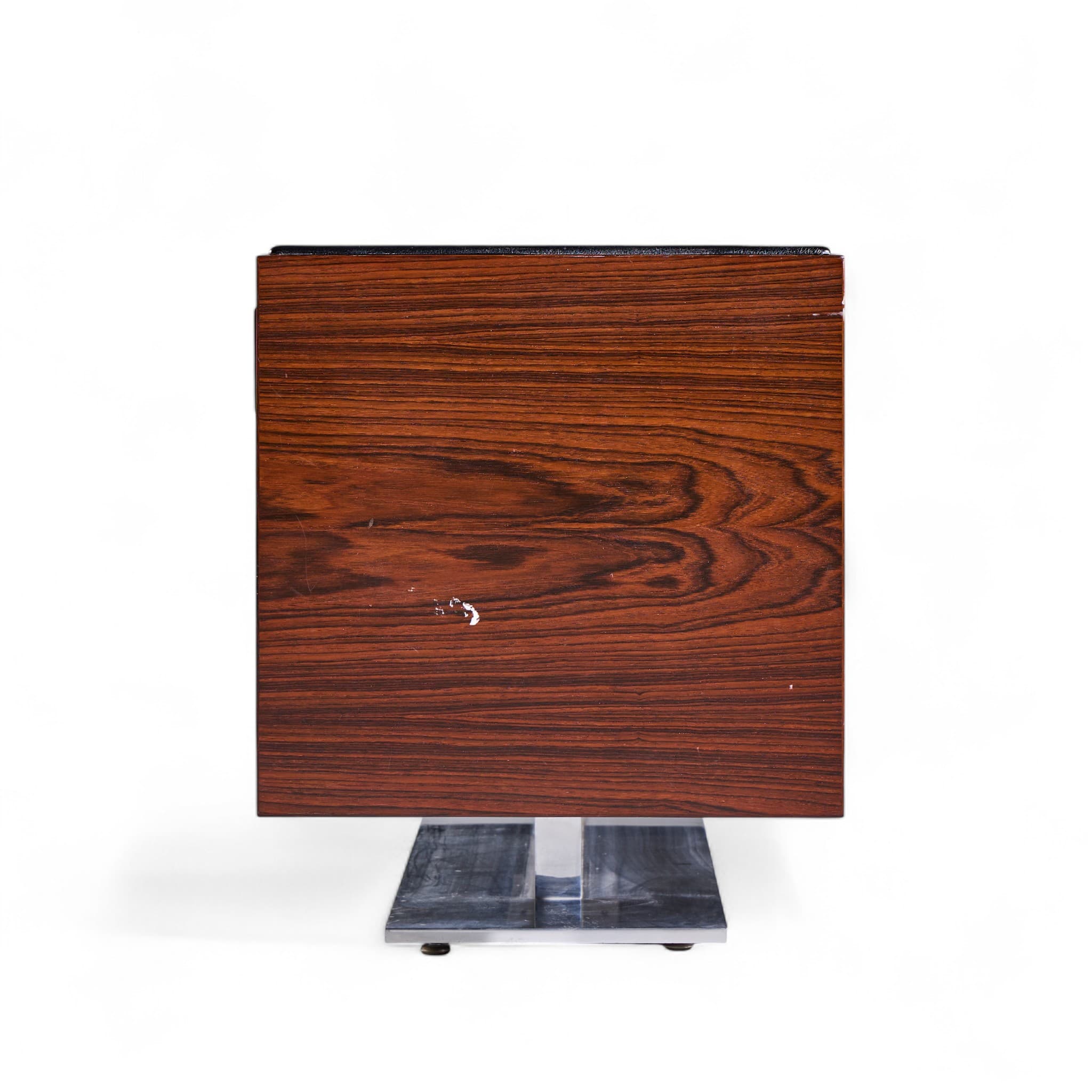 Lehigh Leopold Warren Platner For Lehigh Leopold Rosewood And Leather Top Credenza - 1483 — alternate view 4