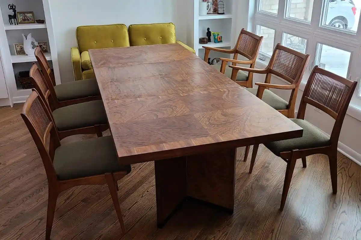 mid century modern dining room furniture