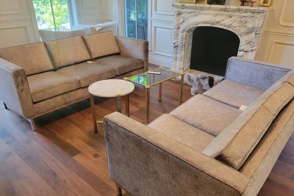 mid century modern living room furniture